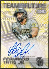 Fernando Tatis Jr. Baseball Cards 2022 Stadium Club Team of the Future Autographs Prices
