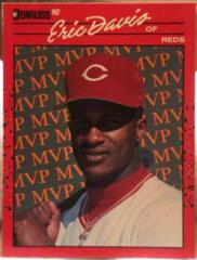 Eric Davis #BC-23 Baseball Cards 1990 Donruss MVP Prices