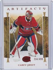 Carey Price [Ruby] Hockey Cards 2022 Upper Deck Artifacts Prices