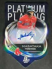 Masataka Yoshida [Autograph] Baseball Cards 2023 Bowman Platinum Plating Die Cut Prices