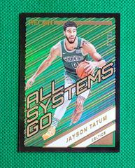 Jayson Tatum [Gold] Basketball Cards 2021 Panini Recon All Systems Go Prices