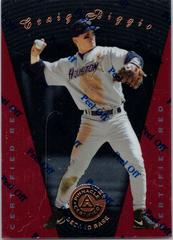 Craig Biggio [Certified Red] #9 Baseball Cards 1997 Pinnacle Certified Prices
