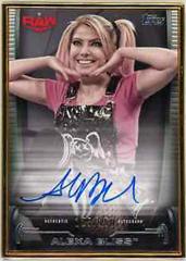 Alexa Bliss [Gold] Wrestling Cards 2021 Topps WWE Undisputed Framed Autographs Prices