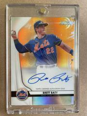 Brett Baty [Orange Refractor] #BB Baseball Cards 2020 Bowman Sterling Prospect Autographs Prices