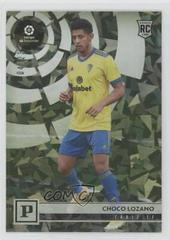 Choco Lozano [Cracked Ice] #28 Soccer Cards 2020 Panini Chronicles Panini La Liga Prices