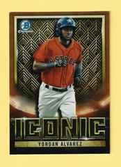 Yordan Alvarez [Orange] #BI-4 Baseball Cards 2023 Bowman Chrome Iconic Prices