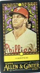 Bryce Harper [Mini Stained Glass] #16 Baseball Cards 2020 Topps Allen & Ginter Prices