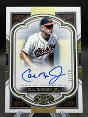 Cal Ripken Jr. [Bronze Ink] #NLA-CR Baseball Cards 2023 Topps Tier One Next Level Autographs Prices