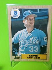 Kevin Seitzer Baseball Cards 1987 Topps Traded Prices