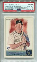 Charlie Blackmon [Glossy] #AGS6 Baseball Cards 2011 Topps Allen & Ginter Prices