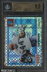 Jim Brown [Chrome Xfractor] #25 Football Cards 2005 Topps All American Prices