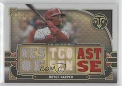 Bryce Harper #TTR-BH1 Baseball Cards 2022 Topps Triple Threads Relics Prices