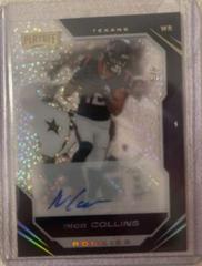 Nico Collins [Autograph Holo Gold] #PMR-24 Football Cards 2021 Panini Chronicles Playoff Momentum Rookies Prices