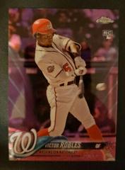 Victor Robles [Pink Refractor] Baseball Cards 2018 Topps Chrome Update Prices
