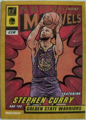 Stephen Curry [Gold] Basketball Cards 2021 Panini Donruss Net Marvels Prices