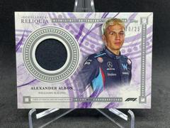 Alexander Albon [Purple] Racing Cards 2023 Topps Eccellenza Formula 1 Reliquia Prices