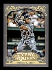 Miguel Cabrera [Batting] Baseball Cards 2012 Topps Gypsy Queen Prices