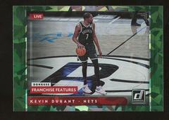 Kevin Durant [Green Ice] Basketball Cards 2021 Panini Donruss Franchise Features Prices