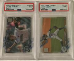 Logan Gilbert [Clear] #US318 Baseball Cards 2021 Topps Update Prices