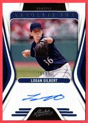 Logan Gilbert [Retail] #AI-LG Baseball Cards 2022 Panini Absolute Ink Autographs Prices