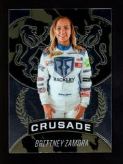 Brittney Zamora #20 Racing Cards 2021 Panini Chronicles NASCAR Crusade Prices