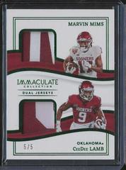 CeeDee Lamb [Emerald] #6 Football Cards 2023 Panini Immaculate Collection Collegiate Prices