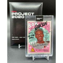 Bob Gibson #46 Baseball Cards 2020 Topps Project 2020 Prices