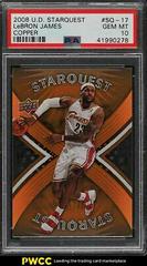 LeBron James [Copper] Basketball Cards 2008 Upper Deck Starquest Prices