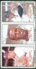 Fregosi, Altman, Robinson [Hand Cut] Baseball Cards 1964 Bazooka Panel Prices