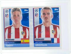 Antoine Griezmann, Fernando Torres Soccer Cards 2016 Topps UEFA Champions League Sticker Prices