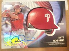 Rhys Hoskins [Autograph] #BH-RH Baseball Cards 2022 Topps Batting Helmet Relic Prices