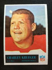 Charley Krueger #177 Football Cards 1965 Philadelphia Prices