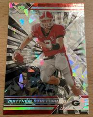 Matthew Stafford [Cracked Ice] #2 Football Cards 2022 Panini Chronicles Draft Picks XR Prices