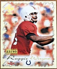 Reggie Wayne [Premiere Date] Football Cards 2001 Pacific Private Stock Prices