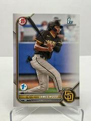 James Wood Baseball Cards 2022 Bowman 1st Edition Prices