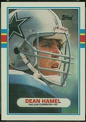 Dean Hamel #68T Football Cards 1989 Topps Traded Prices