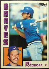 Biff Pocoroba #438 Baseball Cards 1984 Topps Tiffany Prices