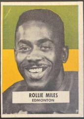 Rollie Miles Football Cards 1959 Wheaties CFL Prices