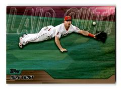 Mike Trout [Gold] #LO-18 Baseball Cards 2023 Topps Update Laid Out Prices