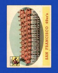 San Francisco 49ers #41 Football Cards 1958 Topps Prices