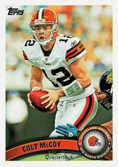 Colt McCoy #16 Football Cards 2011 Topps Prices
