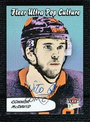 Connor McDavid [Artist Autograph] Hockey Cards 2021 Ultra Pop Culture Prices