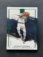 Anthony Edwards [Green] #5 Basketball Cards 2022 Panini Impeccable Prices