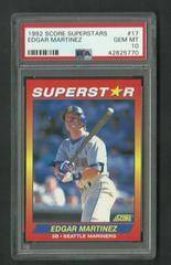 Edgar Martinez #17 Baseball Cards 1992 Score Superstars Prices
