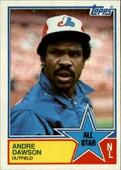 Andre Dawson #402 Baseball Cards 1983 Topps Prices
