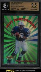 Peyton Manning [Refractor] Football Cards 1998 Bowman's Best Performers Prices