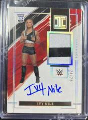 Ivy Nile [Elegance Pach Autograph Holo Silver] Wrestling Cards 2022 Panini Impeccable WWE Prices