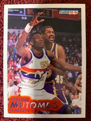 Dikembe Mutombo #54 Basketball Cards 1993 Fleer Prices