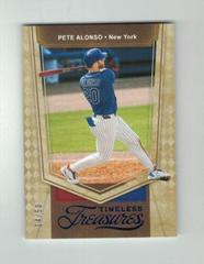 Pete Alonso [Blue] Baseball Cards 2021 Panini Chronicles Timeless Treasures Prices
