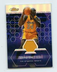Shaquille O'Neal [Jersey Refractor] #147 Basketball Cards 2002 Finest Prices